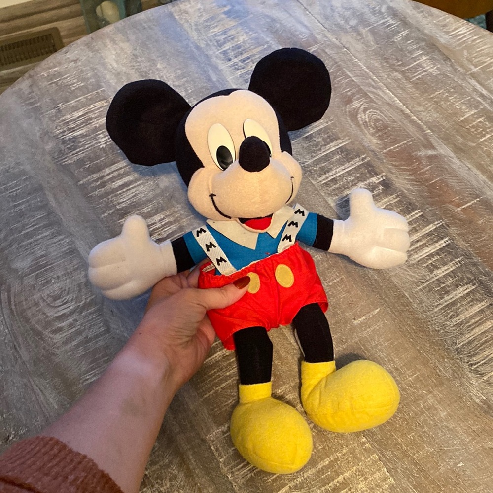 Vintage 90’s Mickey Mouse plush